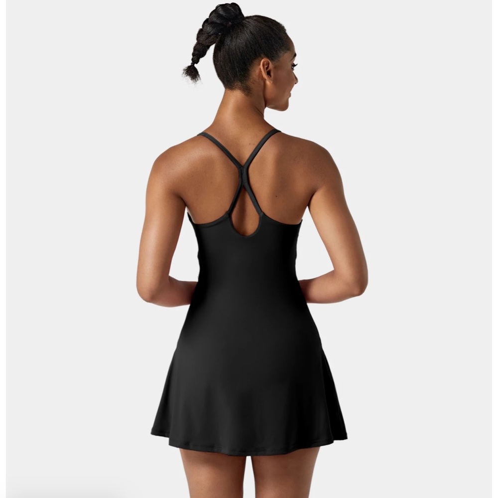 HALARA new dress with built in shorts